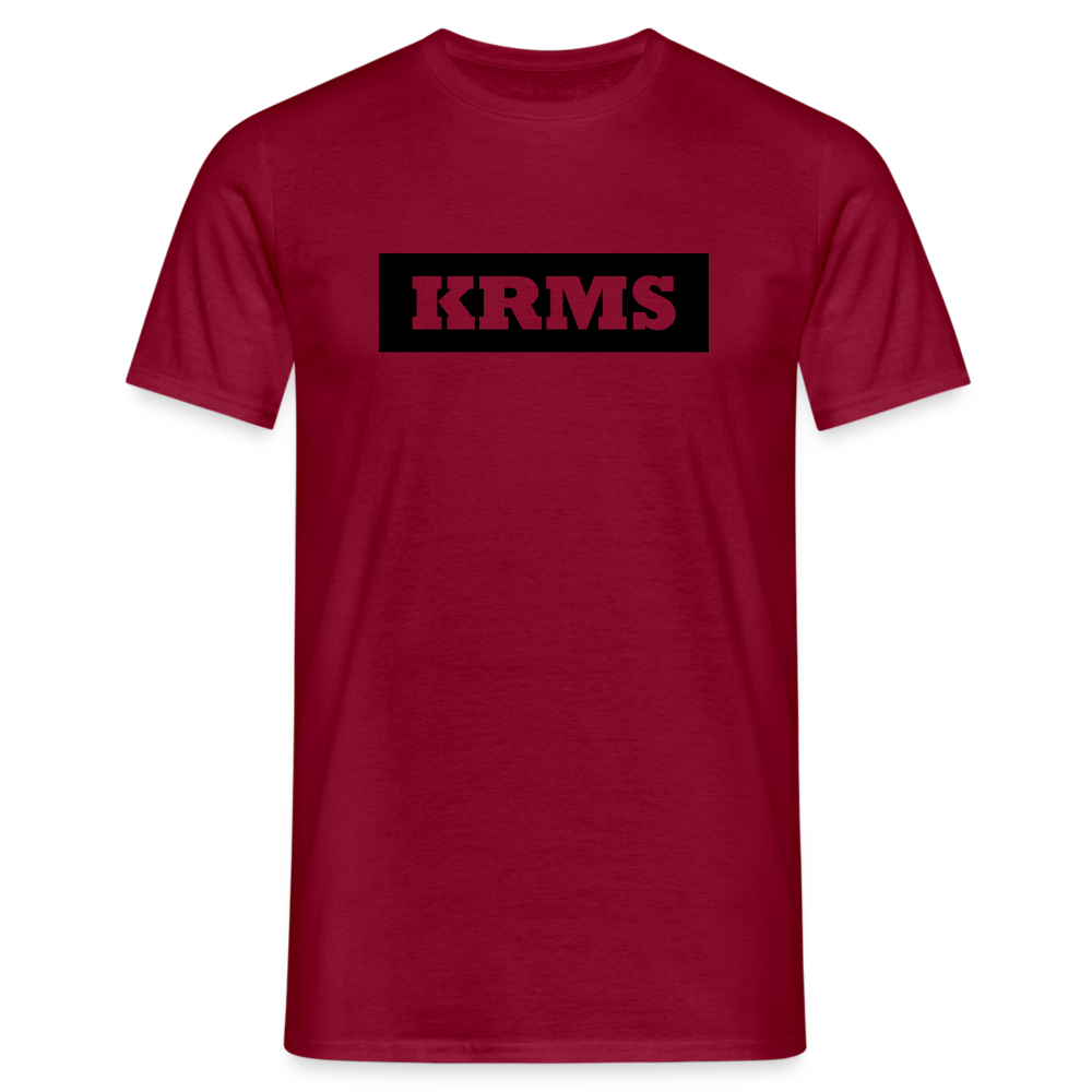 T-Shirt "KRMS" - brick red