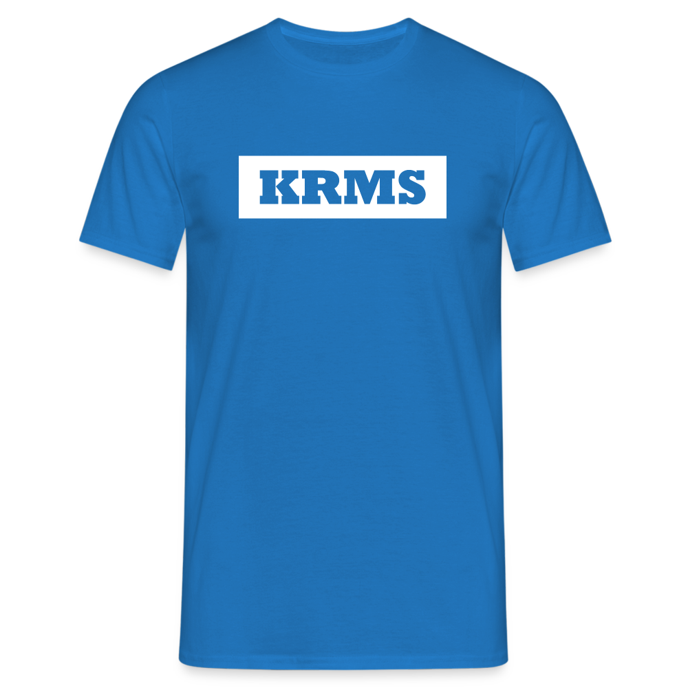T-Shirt "KRMS" Bright Edition - royal blue