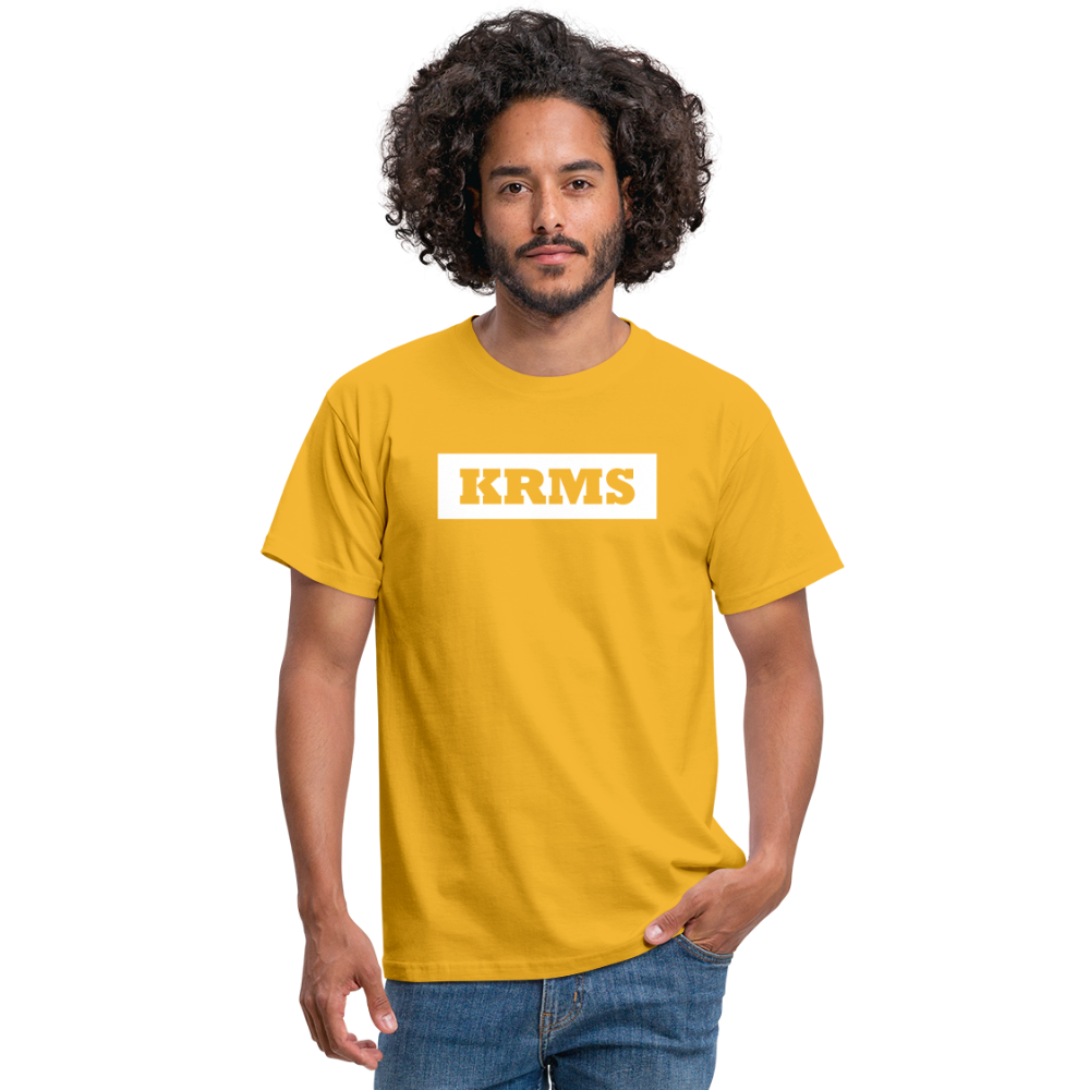 T-Shirt "KRMS" Bright Edition - yellow