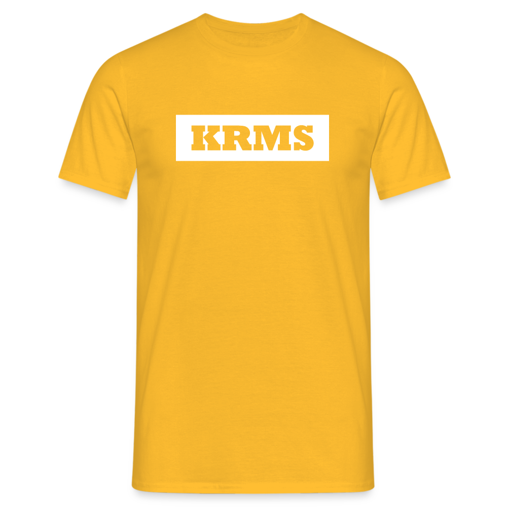 T-Shirt "KRMS" Bright Edition - yellow