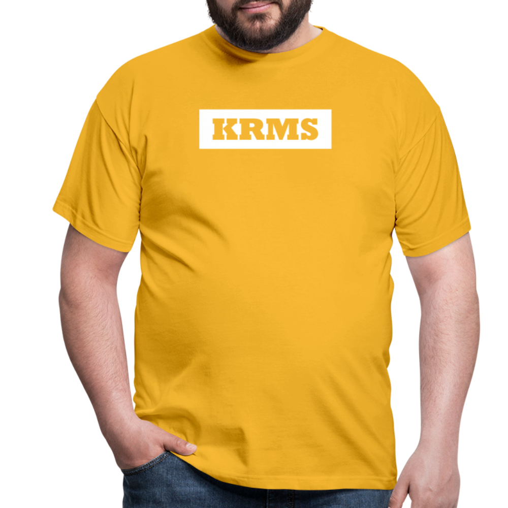 T-Shirt "KRMS" Bright Edition - yellow