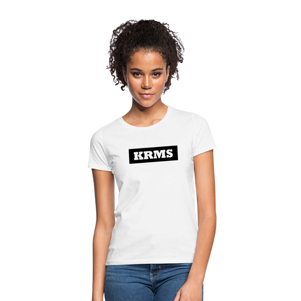 T-Shirt "KRMS" - white