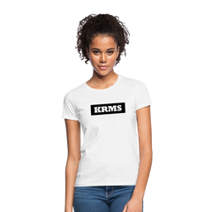 T-Shirt "KRMS" - white