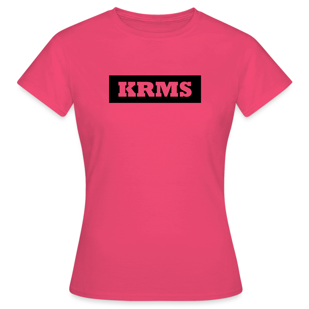 T-Shirt "KRMS" - azalea
