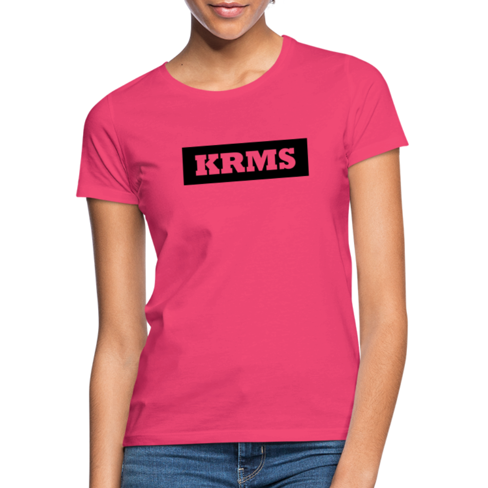 T-Shirt "KRMS" - azalea