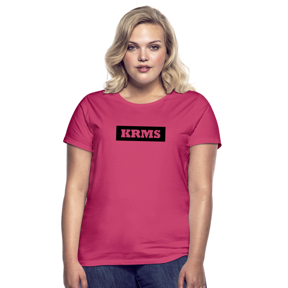 T-Shirt "KRMS" - azalea