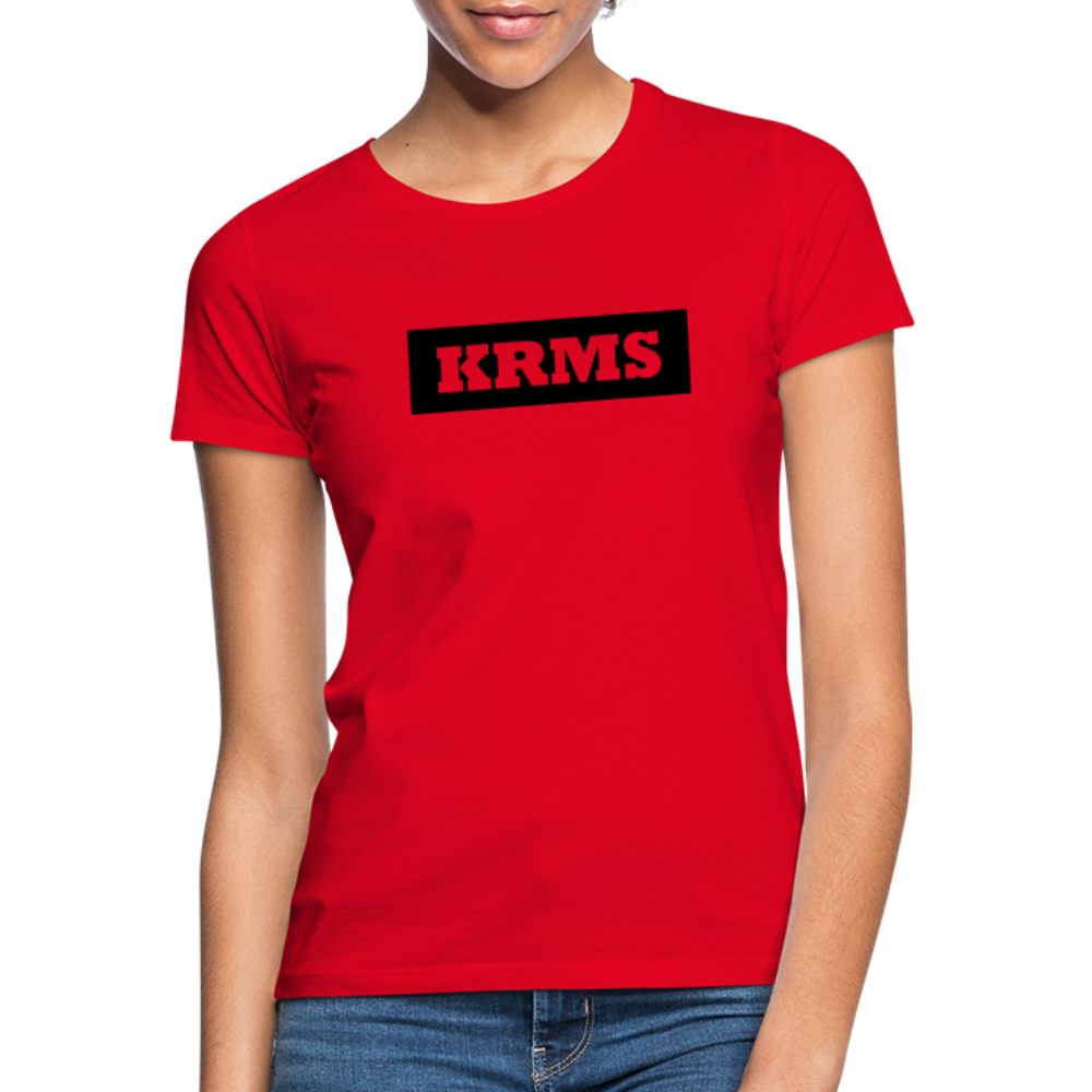 T-Shirt "KRMS" - red