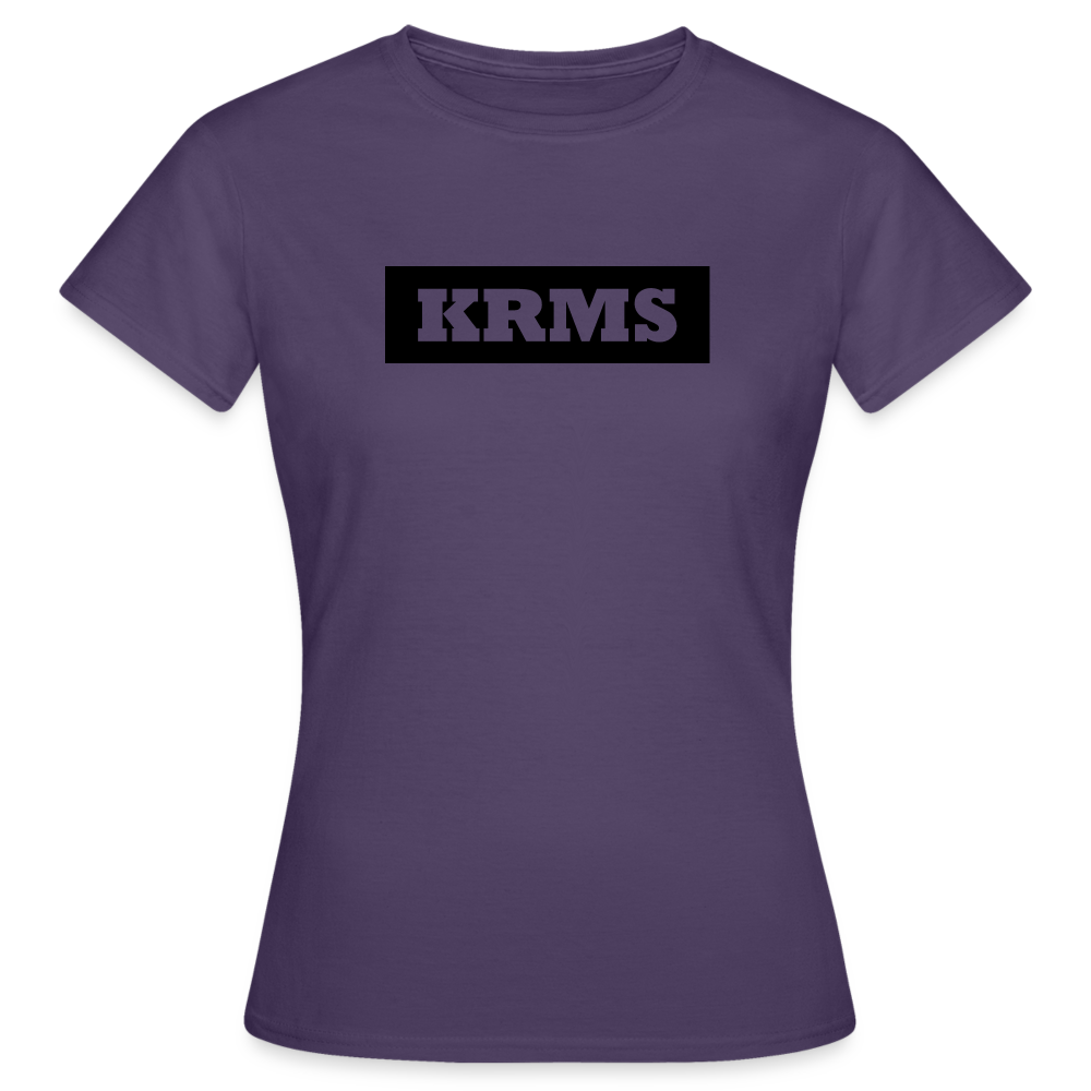 T-Shirt "KRMS" - dark purple