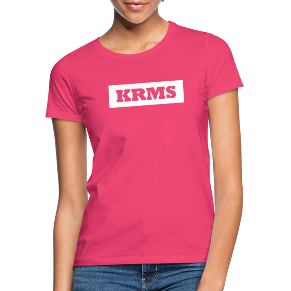 T-Shirt Ladies "KRMS" Bright Edition - azalea