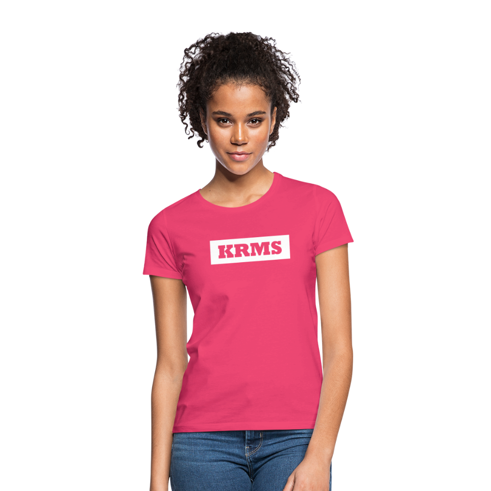 T-Shirt Ladies "KRMS" Bright Edition - azalea