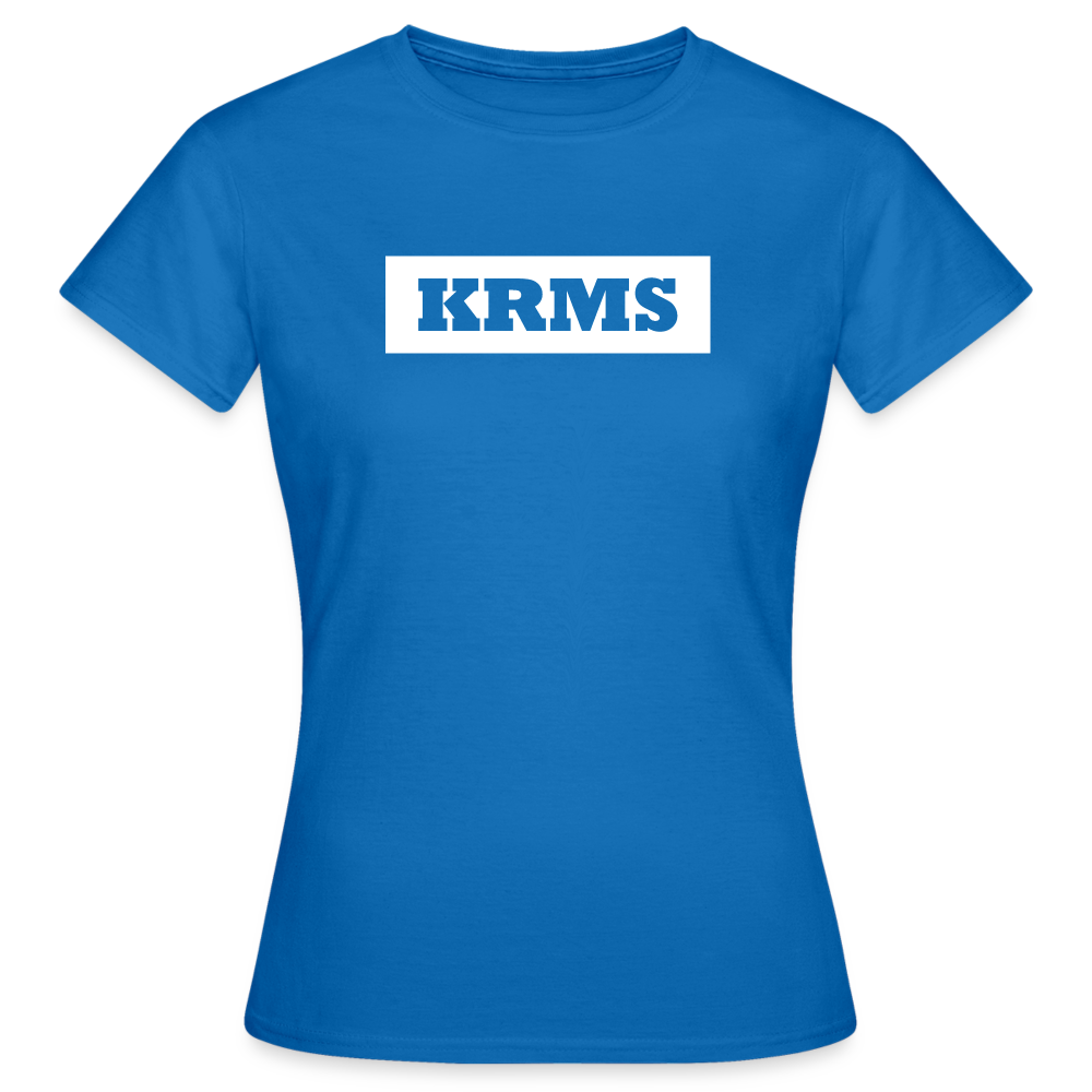 T-Shirt Ladies "KRMS" Bright Edition - royal blue