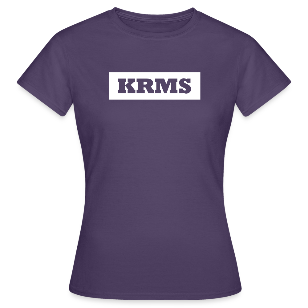T-Shirt Ladies "KRMS" Bright Edition - dark purple