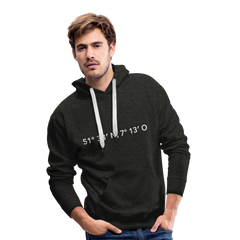 Hoodie Herne "GPS" Bright Edition - charcoal grey