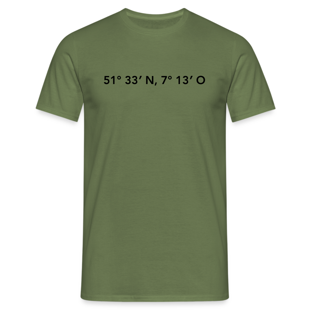 T-Shirt Herne "GPS" - military green
