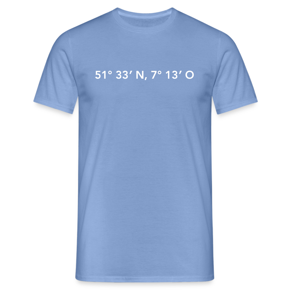 T-Shirt Herne "GPS" Bright Edition - carolina blue