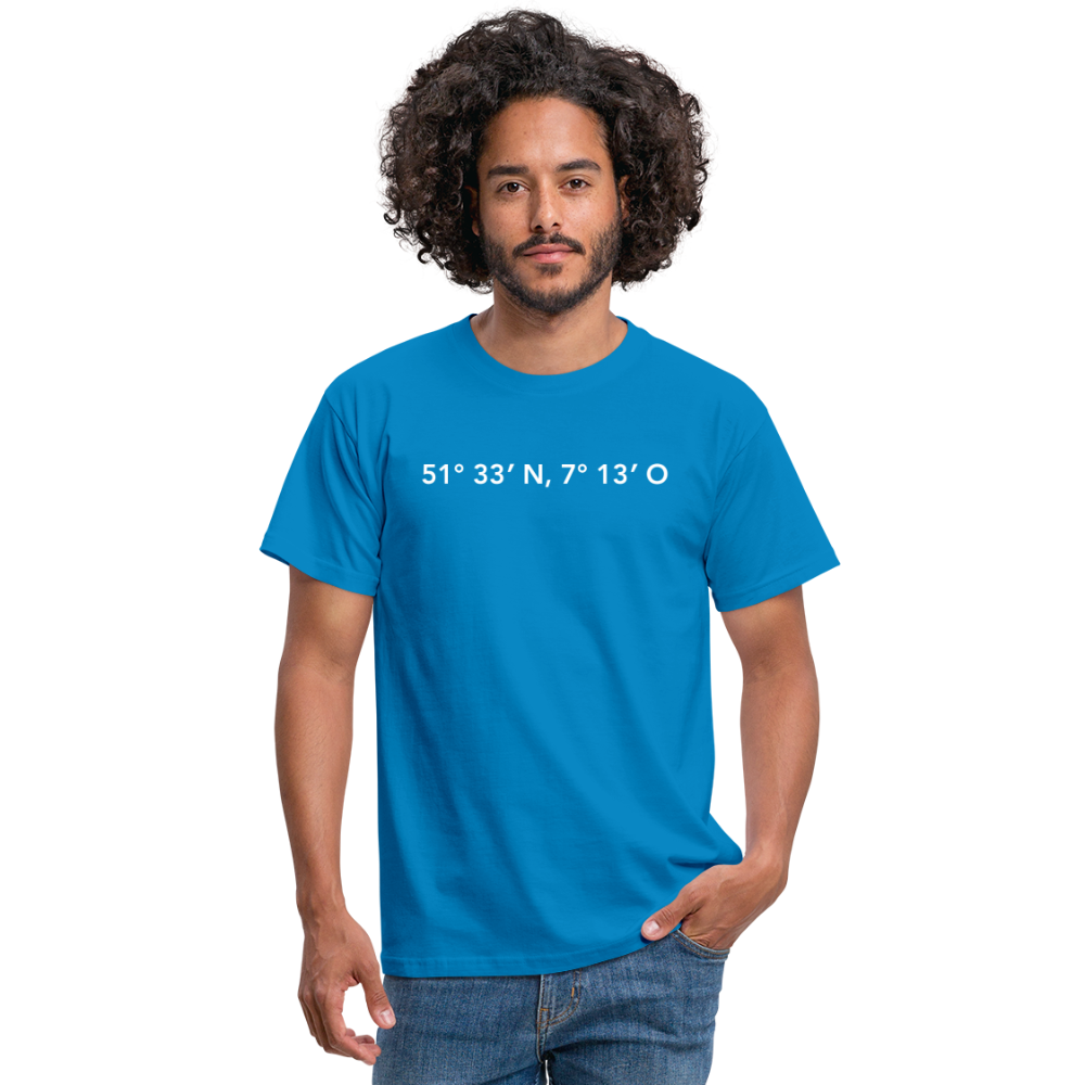 T-Shirt Herne "GPS" Bright Edition - royal blue