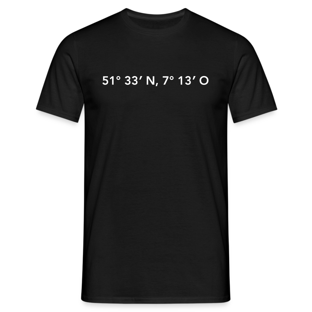 T-Shirt Herne "GPS" Bright Edition - black