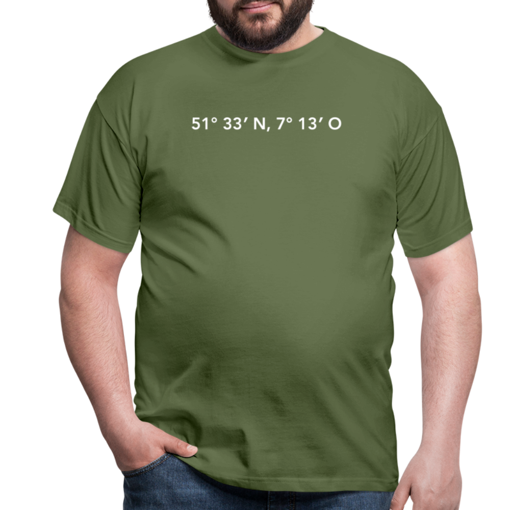 T-Shirt Herne "GPS" Bright Edition - military green