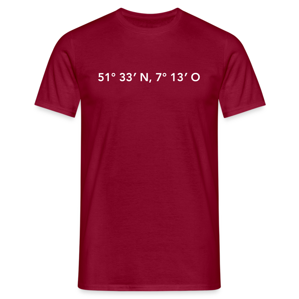 T-Shirt Herne "GPS" Bright Edition - brick red
