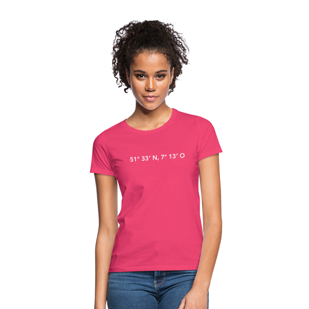 T-Shirt Ladies Herne "GPS" Bright Edition - azalea