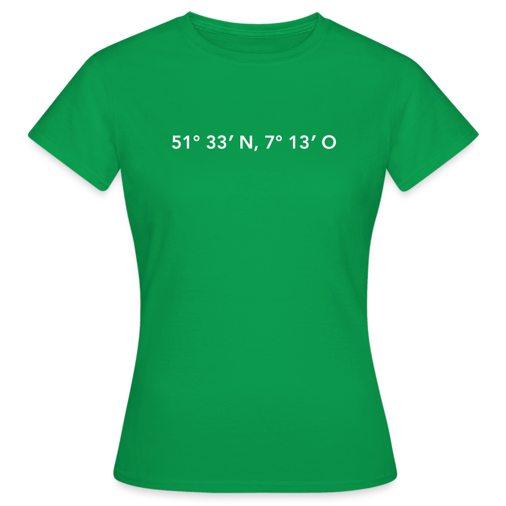 T-Shirt Ladies Herne "GPS" Bright Edition - kelly green