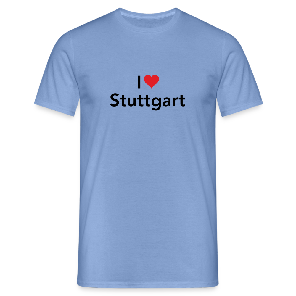 T-Shirt "I Love Stuttgart" - carolina blue