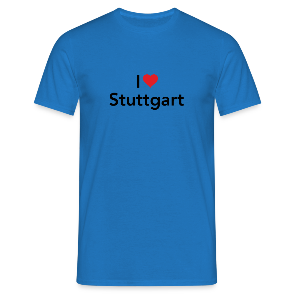 T-Shirt "I Love Stuttgart" - royal blue