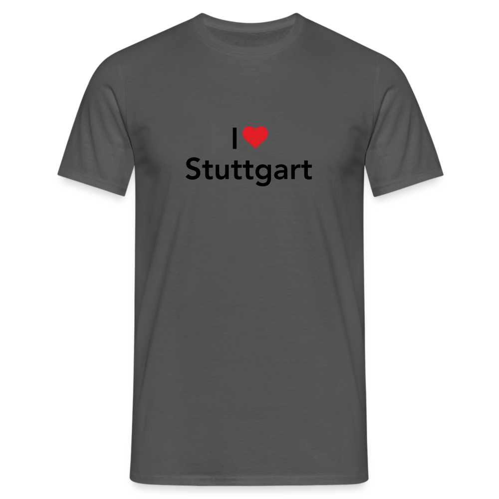 T-Shirt "I Love Stuttgart" - charcoal grey