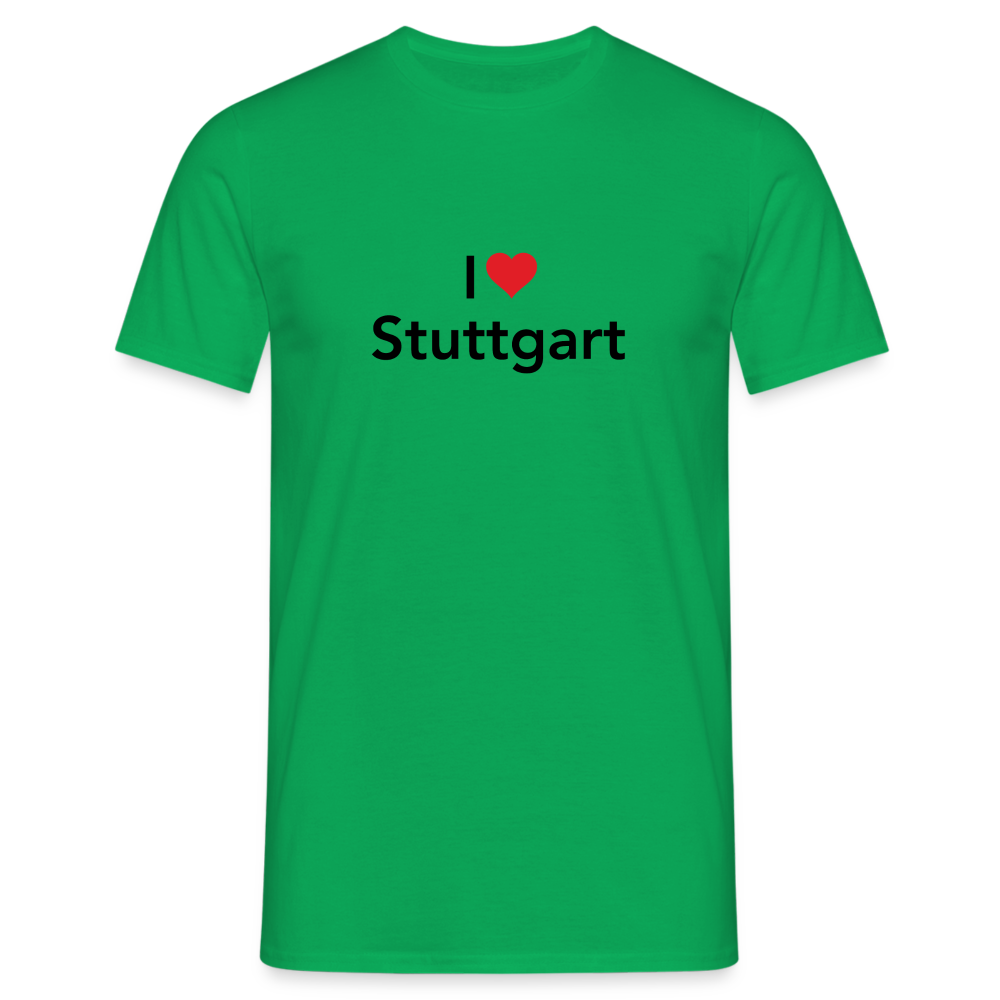 T-Shirt "I Love Stuttgart" - kelly green