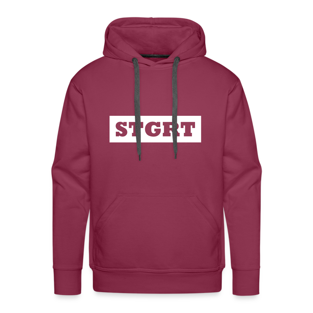 Hoodie Stuttgart "STGRT" Bright Edition - bordeaux