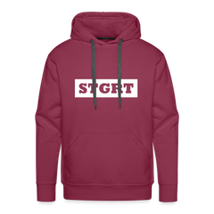 Hoodie Stuttgart "STGRT" Bright Edition - bordeaux