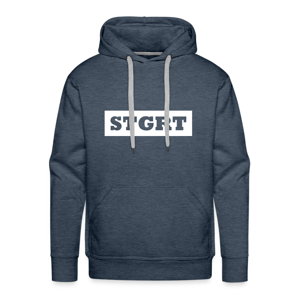 Hoodie Stuttgart "STGRT" Bright Edition - heather denim