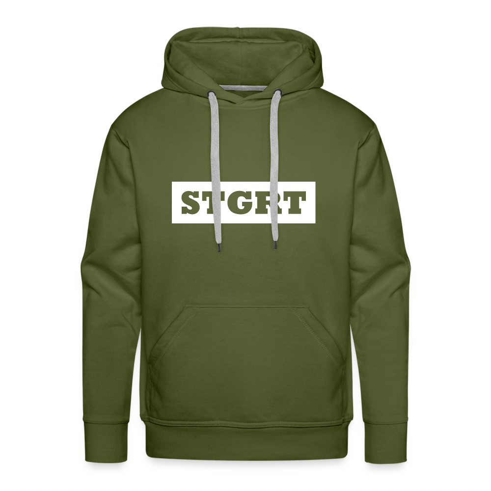 Hoodie Stuttgart "STGRT" Bright Edition - olive green