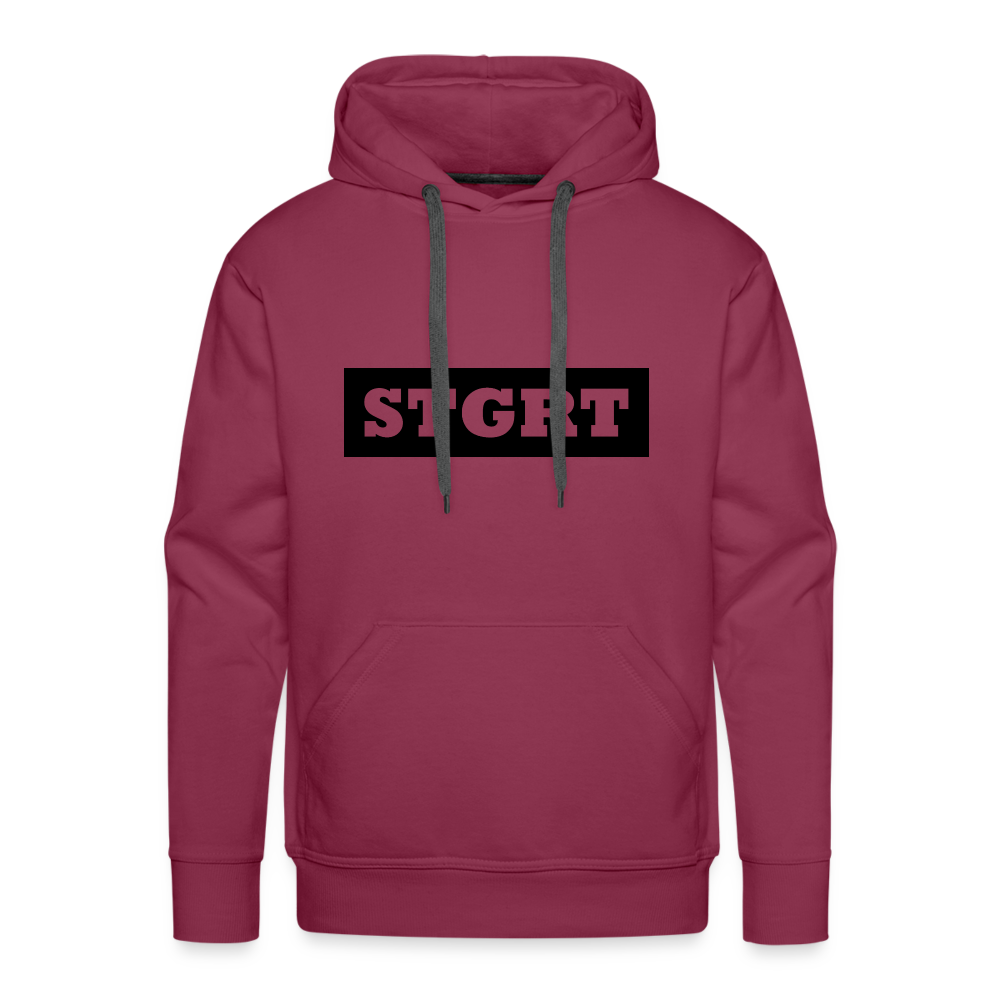 Hoodie Stuttgart "STGRT" Dark Edition - bordeaux
