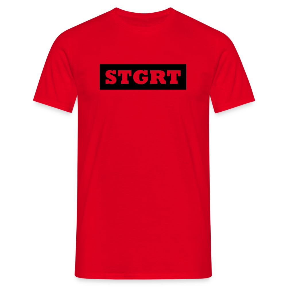 T-Shirt Stuttgart "STGRT" - red