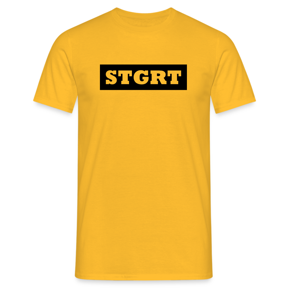 T-Shirt Stuttgart "STGRT" - yellow