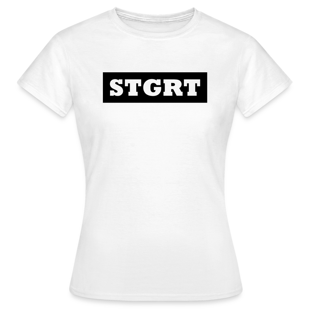 T-Shirt Ladies Stuttgart "STGRT" - white