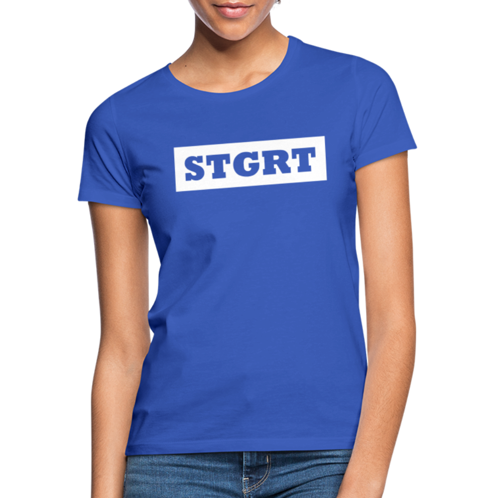T-Shirt Ladies Stuttgart "STGRT" Bright Edition - royal blue