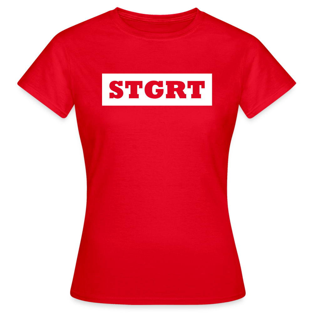 T-Shirt Ladies Stuttgart "STGRT" Bright Edition - red