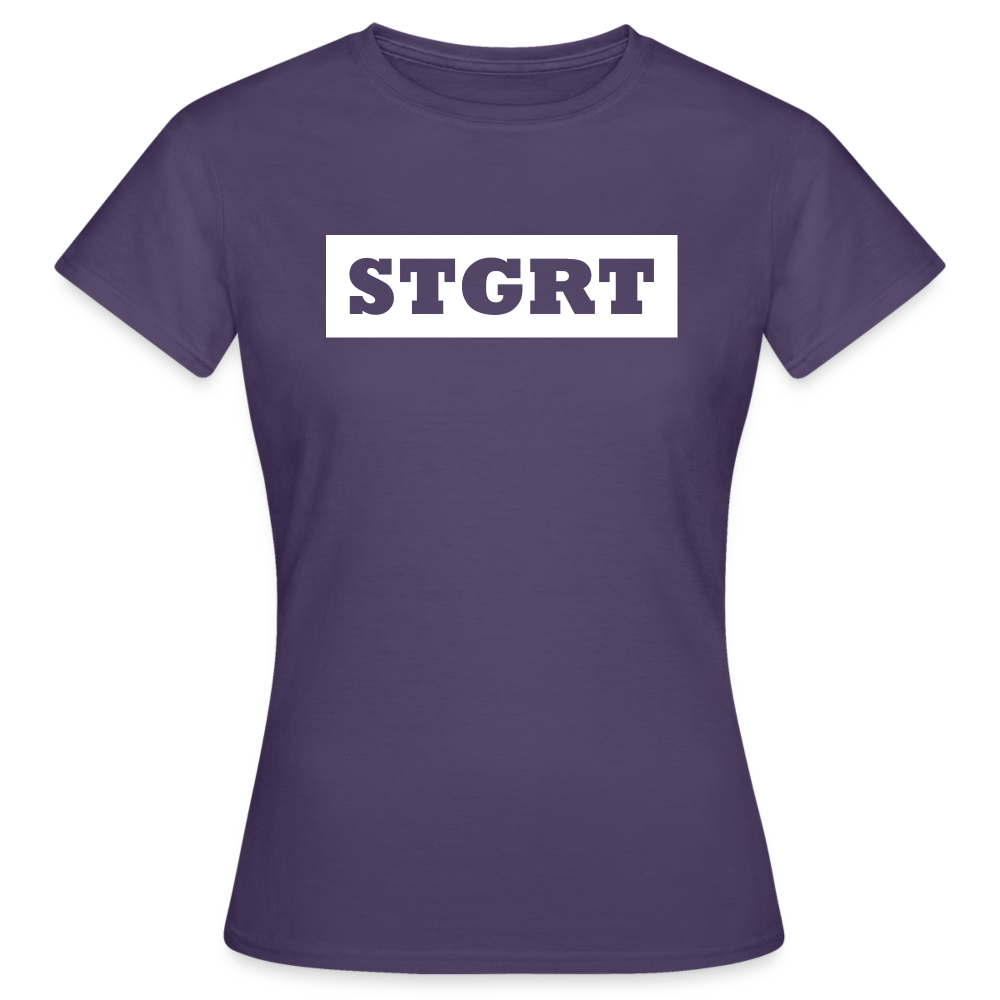 T-Shirt Ladies Stuttgart "STGRT" Bright Edition - dark purple