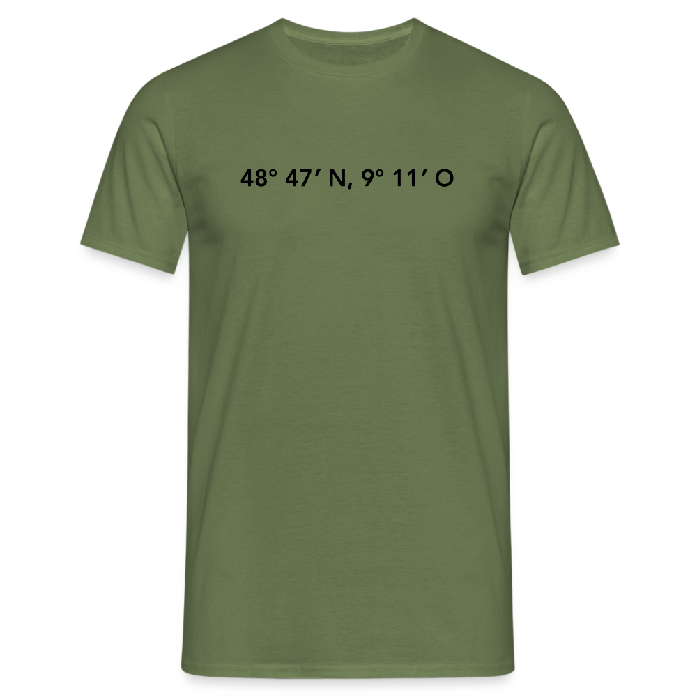 T-Shirt Stuttgart "GPS" - military green