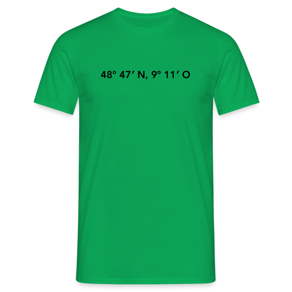 T-Shirt Stuttgart "GPS" - kelly green