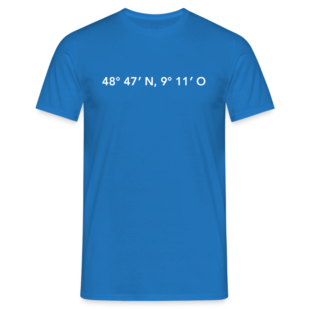 T-Shirt Stuttgart "GPS" Bright Edition - royal blue