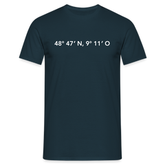 T-Shirt Stuttgart "GPS" Bright Edition - navy