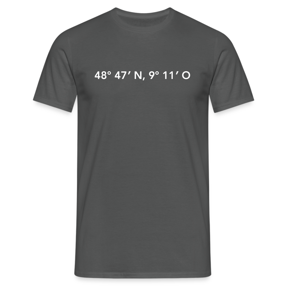 T-Shirt Stuttgart "GPS" Bright Edition - charcoal grey