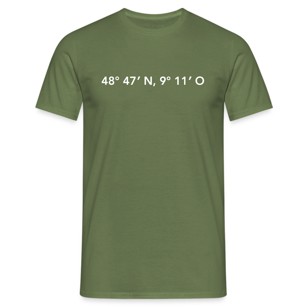 T-Shirt Stuttgart "GPS" Bright Edition - military green