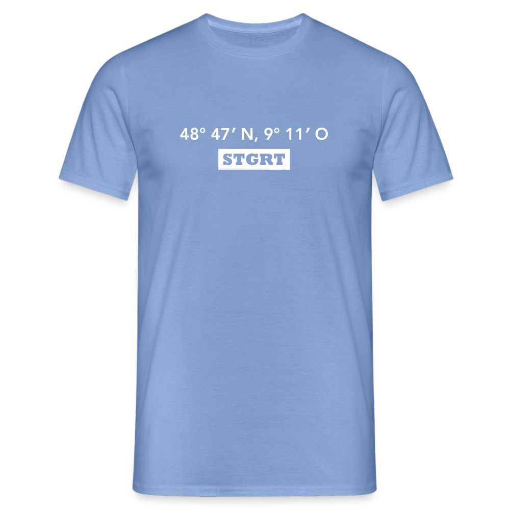 T-Shirt Stuttgart "STGRT GPS" Bright Edition - carolina blue