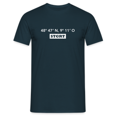 T-Shirt Stuttgart "STGRT GPS" Bright Edition - navy