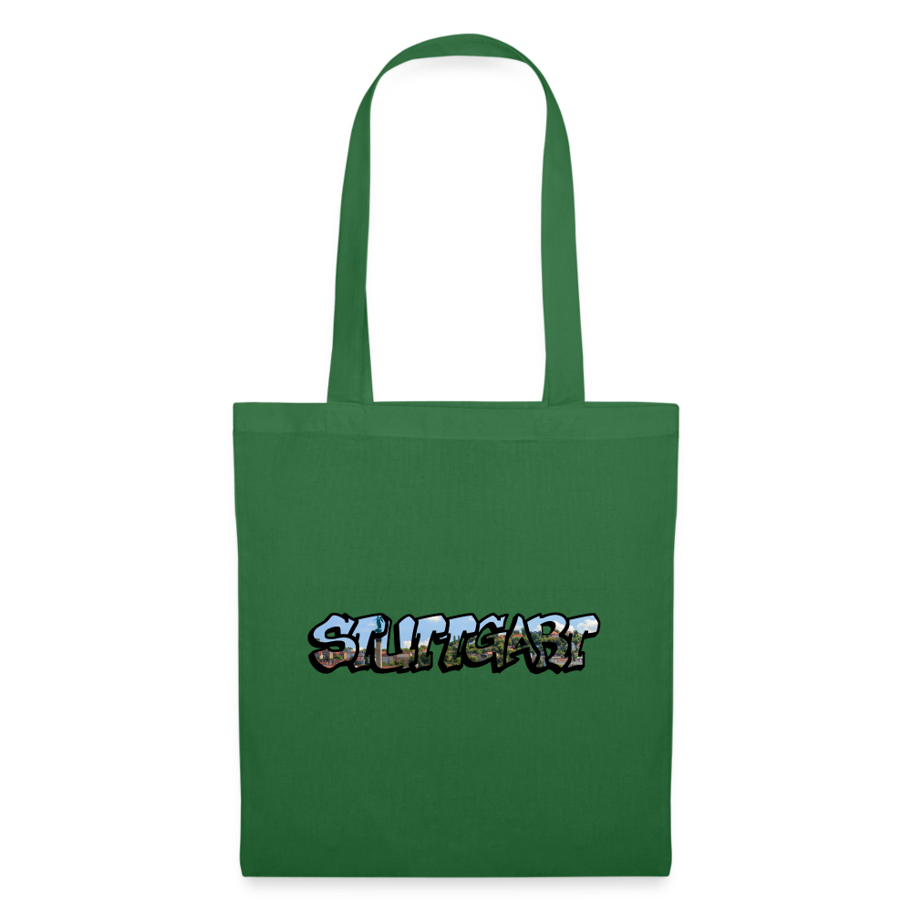 Tote Bag Stuttgart "Graffiti" - evergreen