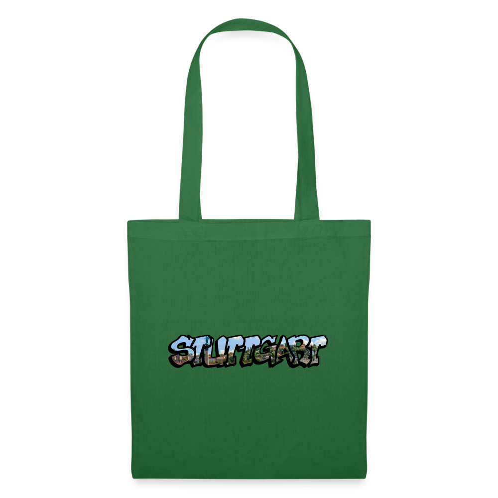 Tote Bag Stuttgart "Graffiti" - evergreen